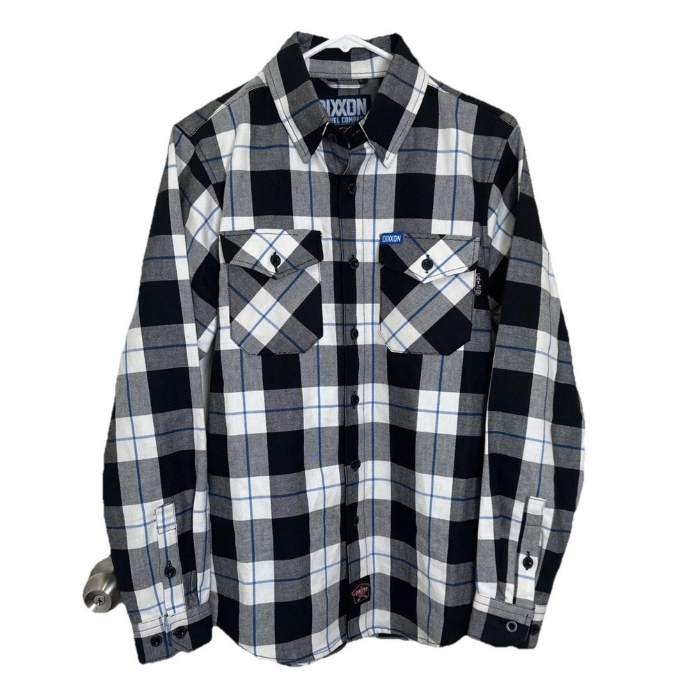 Dixxon Flannel The Pilot FR‎ Long Sleeve Cotton Fire Resistant Plaid Men Sz XS